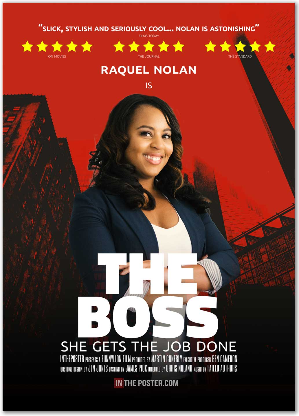 The Boss - Custom Movie Poster